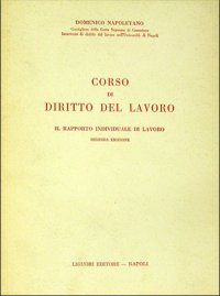 Corso di diritto del lavoro. Il rapporto individuale di lavoro