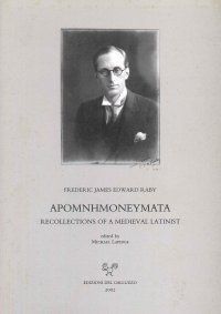 Apomnemoneumata. Recollections of a Medieval Latinist