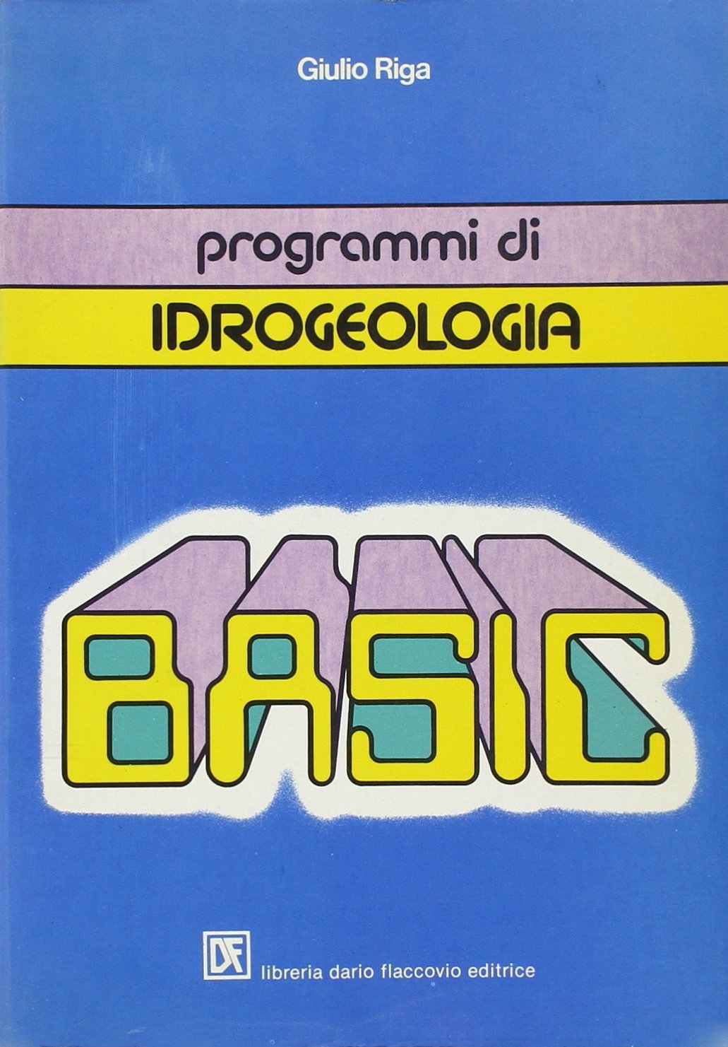 Programmi di idrogeologia