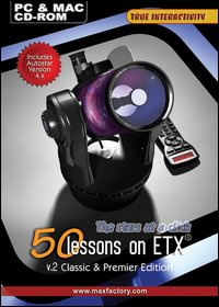 The stars at a click. 50 lessons on ETX. CD-ROM The stars at a click. 50 lessons on ETX. CD-ROM