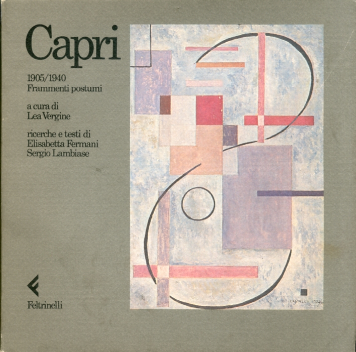 Capri 1905-1940. Frammenti postumi Capri 1905-1940. Frammenti postumi