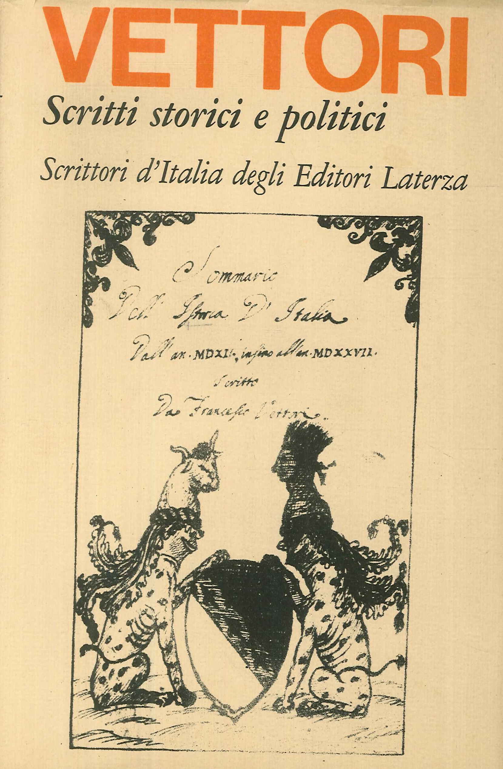 Scritti storici e politici Scritti storici e politici