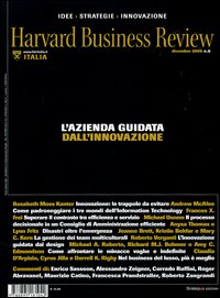 Harvard Business Review. Vol. 6: L'azienda guidata dall'innovazione Harvard Business Review. Vol. 6: L'azienda guidata dall'innovazione