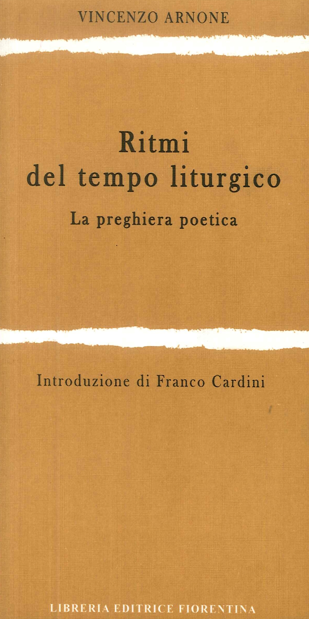 Ritmi del tempo liturgico. La preghiera poetica Ritmi del tempo liturgico. La preghiera poetica