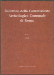 Bullettino della Commissione Archeologica Comunale di Roma. CVI/2005 Bullettino della Commissione Archeologica Comunale di Roma. CVI/2005