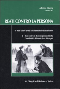 Reati contro la persona. Reati contro la vita l'incolumità individuale l'onore. Reati contro le diverse specie di libertà l'inviolabilità del domicilio e dei segreti Reati contro la persona. Reati contro la vita l'incolumità individuale l'onore. Reati contro le diverse specie di libertà l'inviolabilità del domicilio e dei segreti