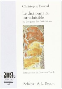 Le dictionnaire intraduisible au l'origine des définitions