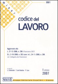Codice del Lavoro Codice del Lavoro