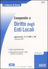 Compendio di diritto degli enti locali Compendio di diritto degli enti locali