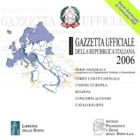 Gazzetta ufficiale della Repubblica Italiana (2006). Versione monoutenza. [CD-ROM]