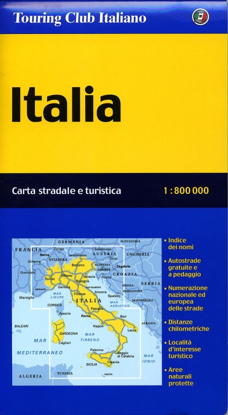 Italia 1:800.000 Italia 1:800.000