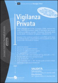 CCNL vigilanza privata CCNL vigilanza privata