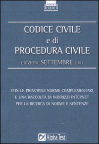 Codice civile e di procedura civile Codice civile e di procedura civile