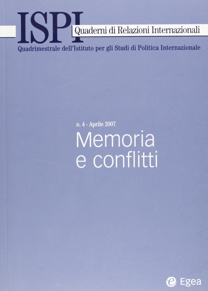 Memoria e conflitti