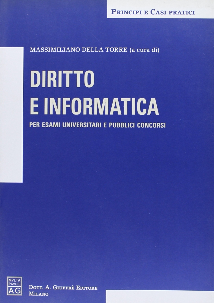 Diritto e informatica Diritto e informatica