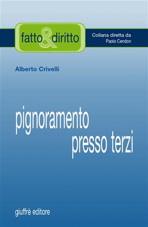 Pignoramento presso terzi Pignoramento presso terzi