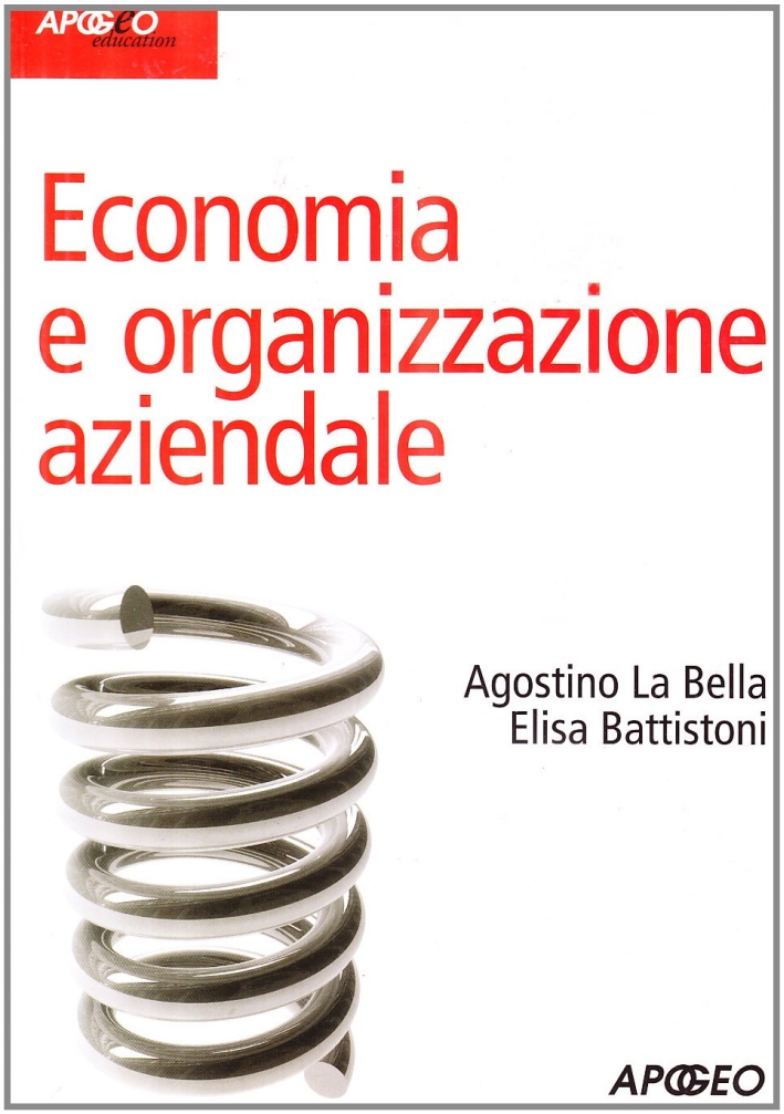 Economia e organizzazione aziendale Economia e organizzazione aziendale