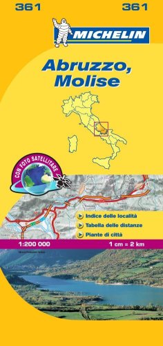 Abruzzo, Molise 1:200.000 Abruzzo, Molise 1:200.000