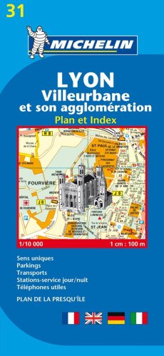 Lyon. Villeurbanne et son agglomération. Plan et index 1:10.000 Lyon. Villeurbanne et son agglomération. Plan et index 1:10.000