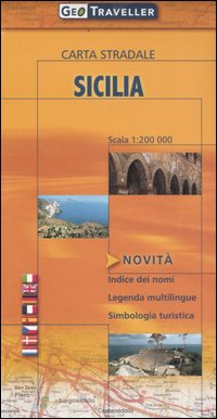 Sicilia. Carta stradale 1:200.000 Sicilia. Carta stradale 1:200.000