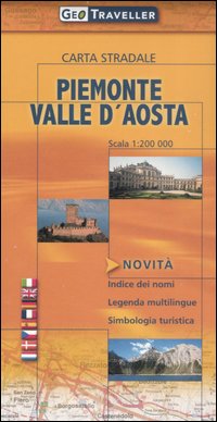Piemonte e Valle d'Aosta. Carta stradale 1:200.000 Piemonte e Valle d'Aosta. Carta stradale 1:200.000