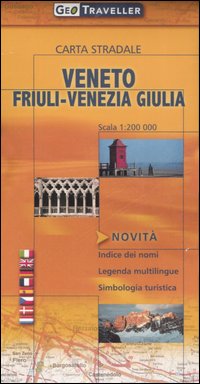 Veneto e Friuli-Venezia Giulia. Carta stradale 1:200.000 Veneto e Friuli-Venezia Giulia. Carta stradale 1:200.000