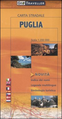 Puglia. Carta stradale 1:200.000 Puglia. Carta stradale 1:200.000