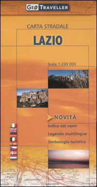 Lazio. Carta stradale 1:200.000 Lazio. Carta stradale 1:200.000