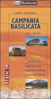 Campania e Basilicata. Carta stradale 1:200.000 Campania e Basilicata. Carta stradale 1:200.000