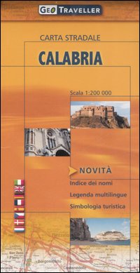 Calabria. Carta stradale 1:200.000 Calabria. Carta stradale 1:200.000