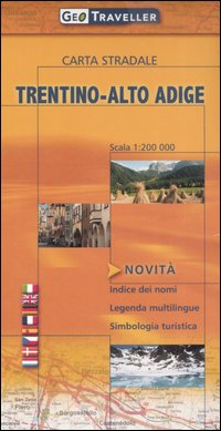 Trentino-Alto Adige. Carta stradale 1:200.000 Trentino-Alto Adige. Carta stradale 1:200.000