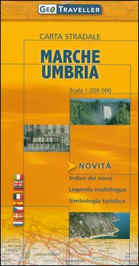 Marche e Umbria. Carta stradale 1:200.000 Marche e Umbria. Carta stradale 1:200.000