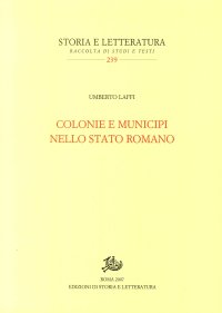 Colonie e municipi nello Stato romano