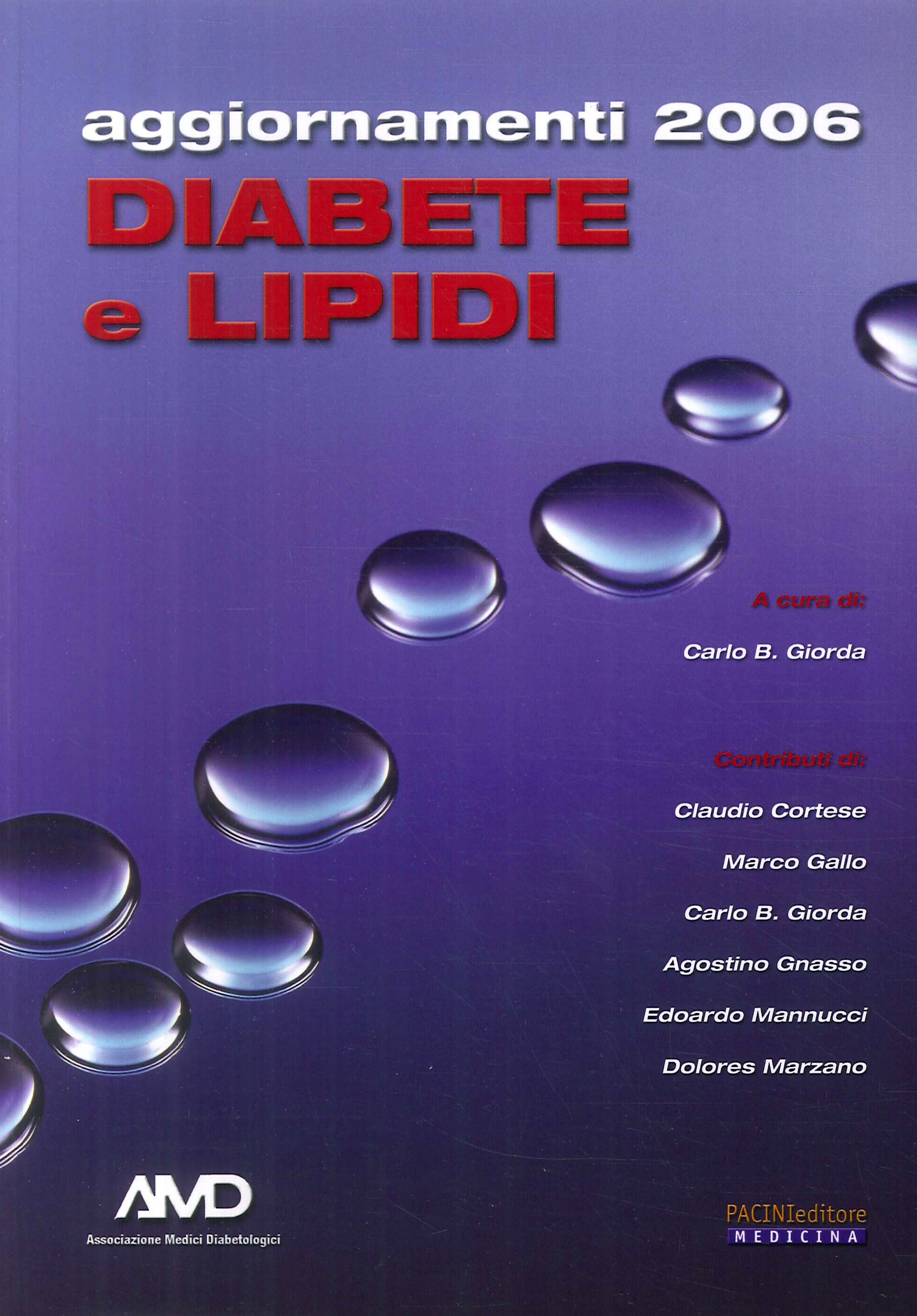 Diabete e lipidi Diabete e lipidi