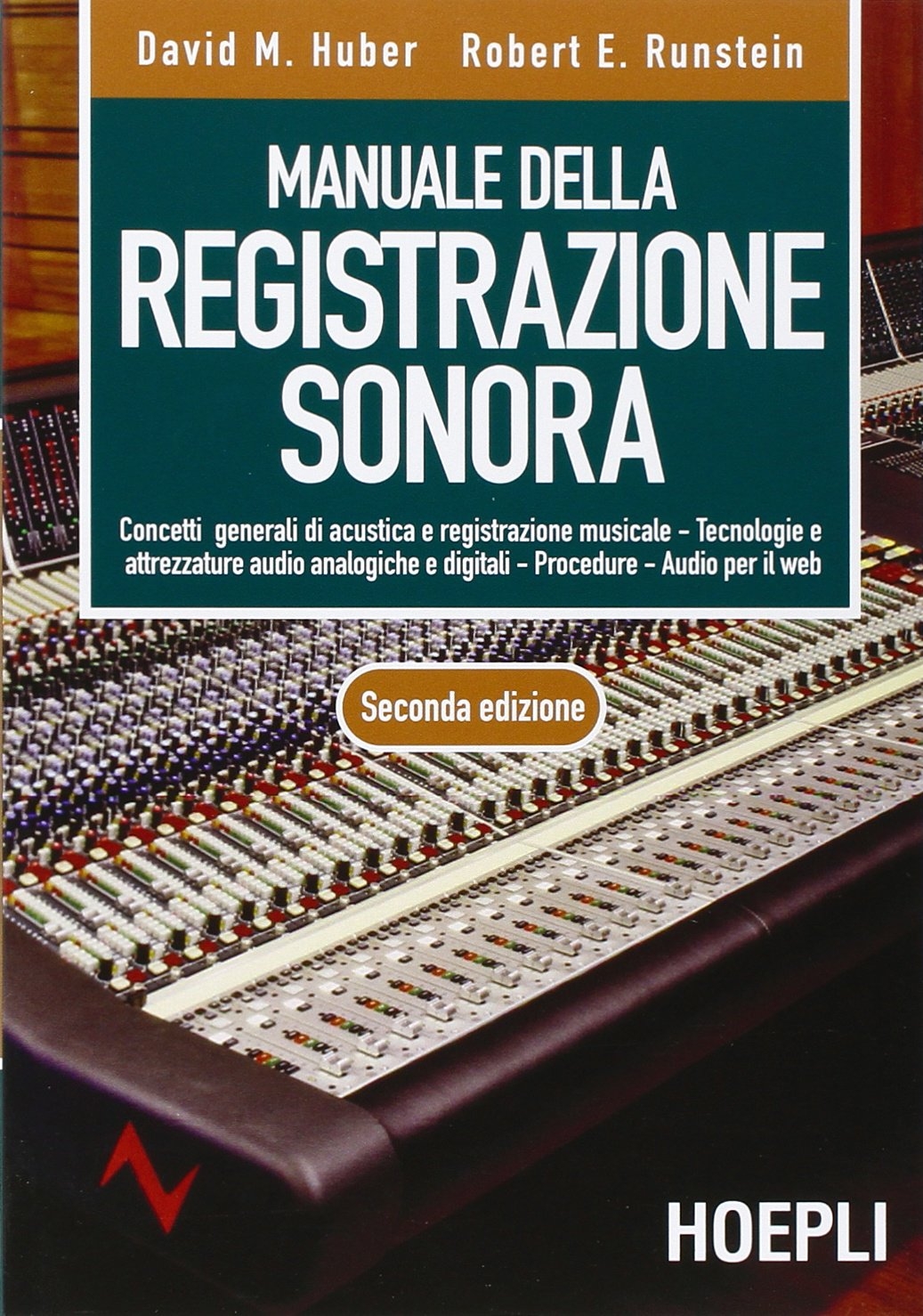 Manuale della registrazione sonora Manuale della registrazione sonora
