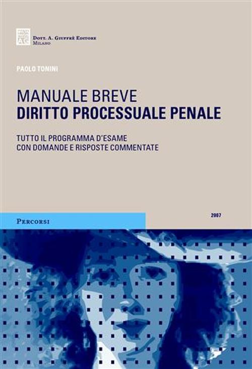 Diritto processuale penale Diritto processuale penale