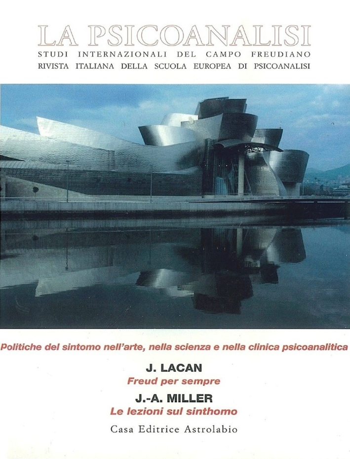La psicoanalisi. Vol. 41 La psicoanalisi. Vol. 41