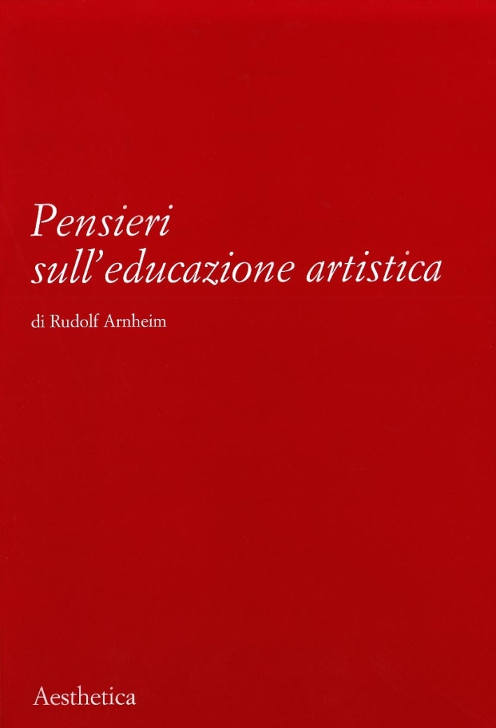 Pensieri sull'educazione artistica Pensieri sull'educazione artistica