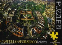 Milano. Castello sforzesco. Puzzle