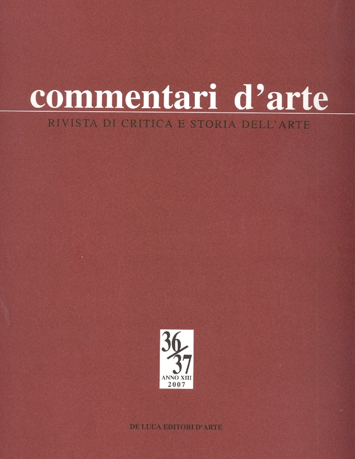 Commentari d'Arte. 36/37. 2007 Commentari d'Arte. 36/37. 2007