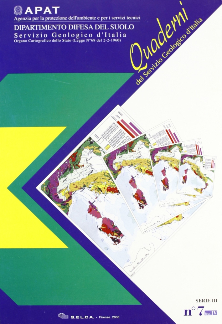 Carta geologica d'Italia 1:50.000. Catalogo delle formazioni. Unità non validate. Vol. 7/4 Carta geologica d'Italia 1:50.000. Catalogo delle formazioni. Unità non validate. Vol. 7/4