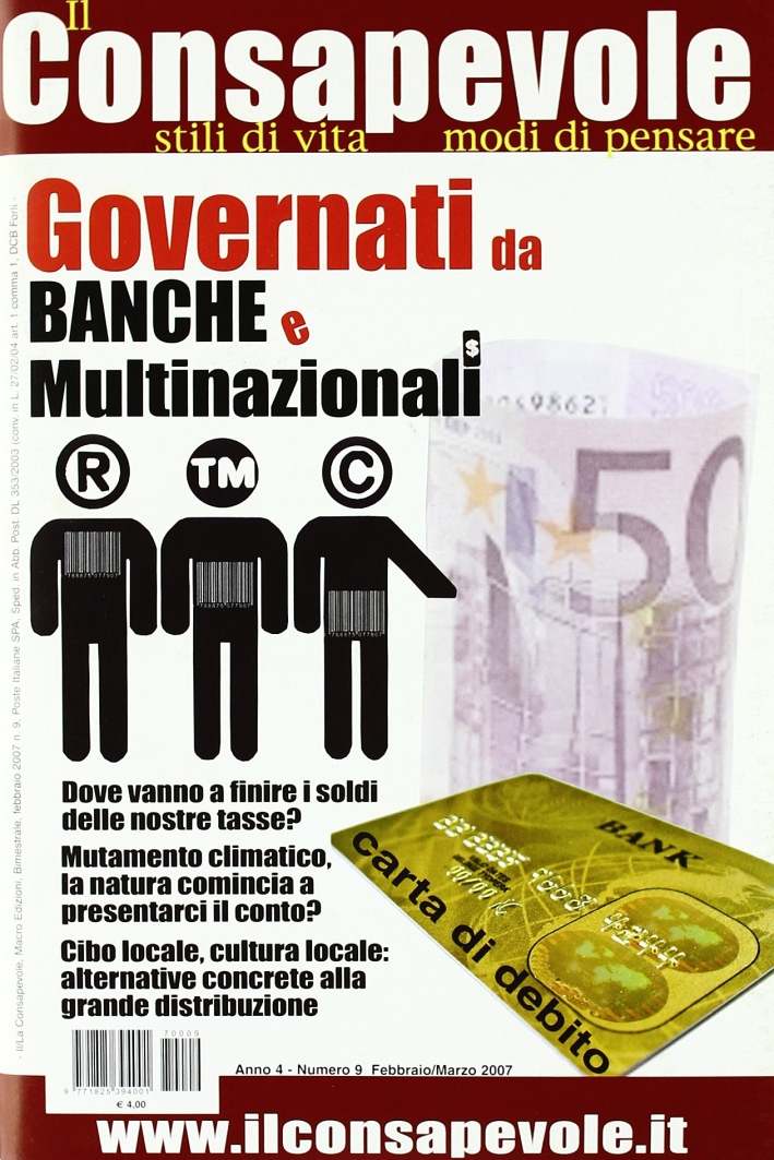 Consapevole. Vol. 9 Consapevole. Vol. 9