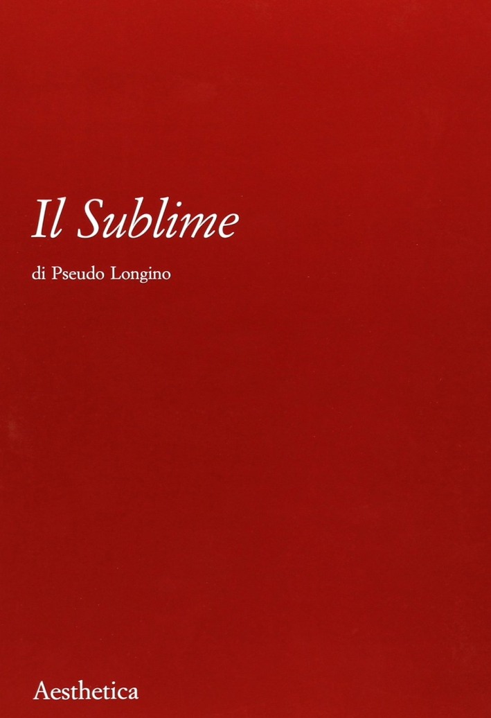 Il sublime Il sublime