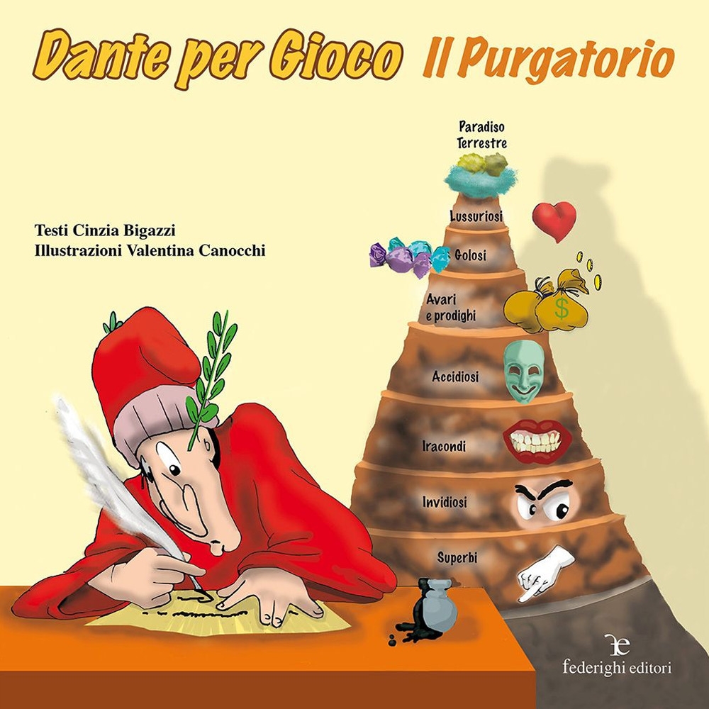 Dante per gioco. Il purgatorio. Ediz. illustrata Dante per gioco. Il purgatorio. Ediz. illustrata