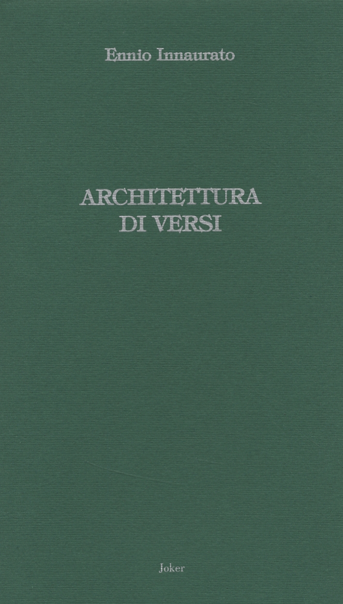 Architettura di versi Architettura di versi