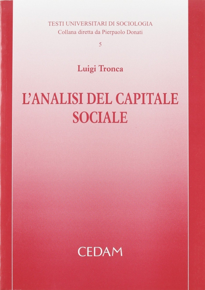 L'analisi del capitale sociale L'analisi del capitale sociale