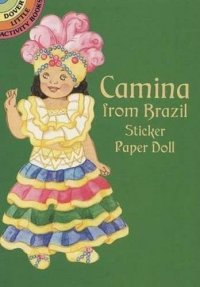 Camina From Brazil Sticker Paper Doll