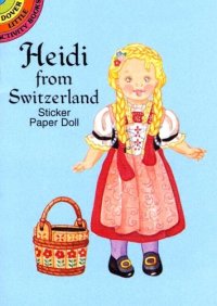 Heidi From Switzerland Paper Doll