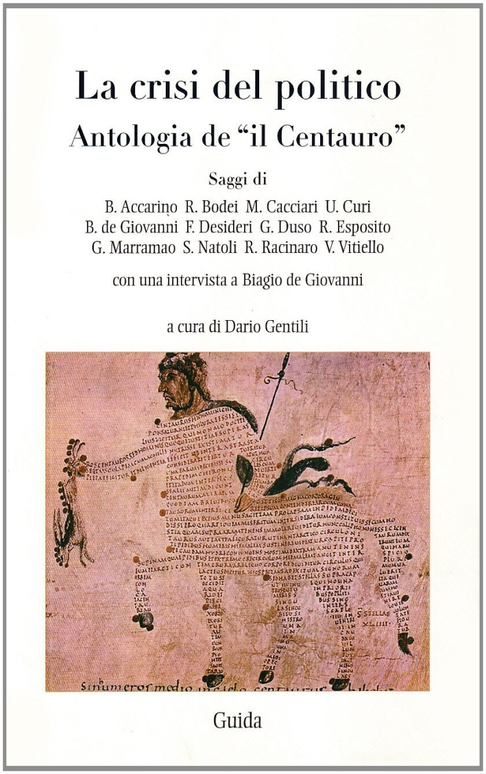 La crisi del politico La crisi del politico