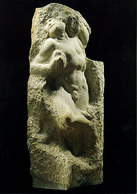 Cartolina. Firenze - Galleria dell'Accademia. Prigioni Cartolina. Firenze - Galleria dell'Accademia. Prigioni